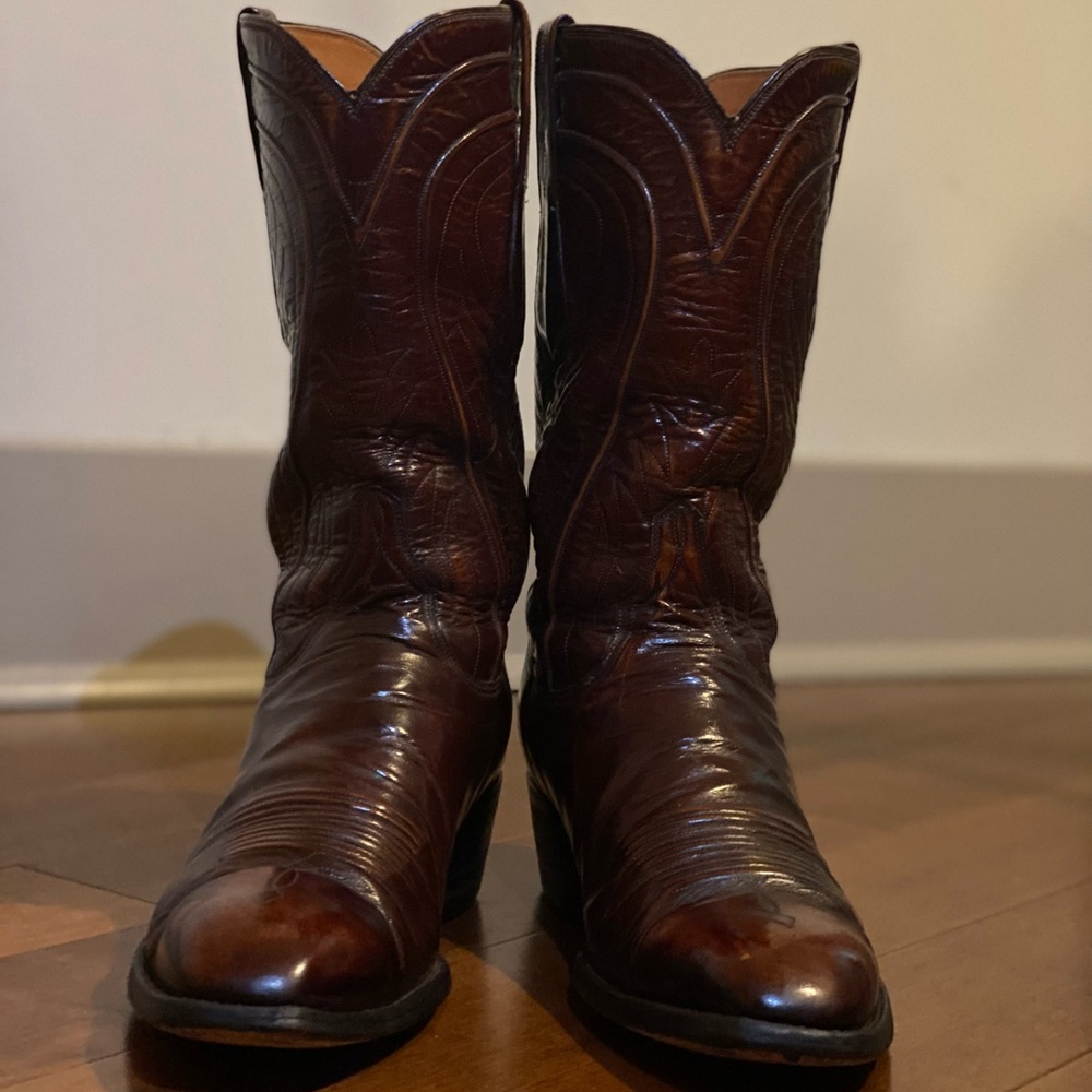 LUCCHESE MENS COWBOY BOOTS